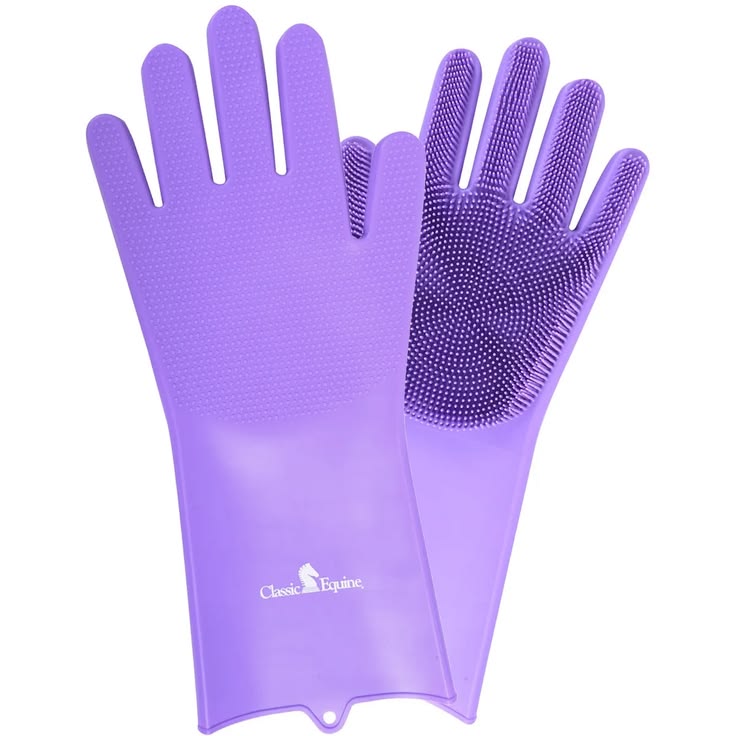 2pcs – Silicone Washing Gloves قفازات غسيل سيليكون (قطعتان)