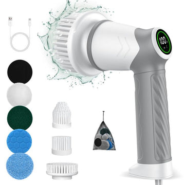 PureSpin Electric Handheld Scrubber فرشاة تنظيف كهربائية محمولة باليد بيور سبين