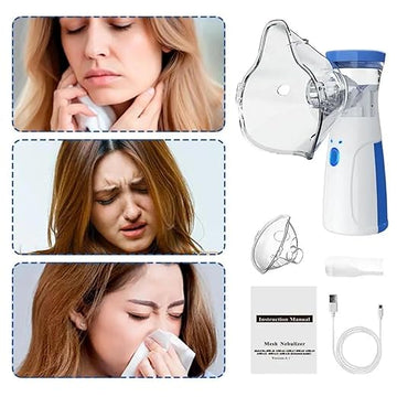 Compact Mesh Nebulizer | جهاز استنشاق شبكي محمول مدمج